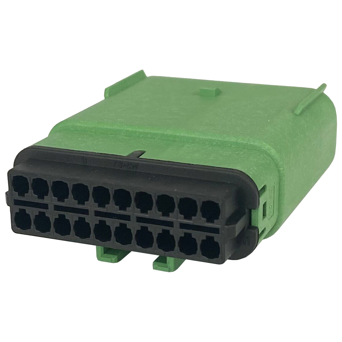 20Pin Male Green Automotive MX150 Mat-Sealed Connector 33482-2104