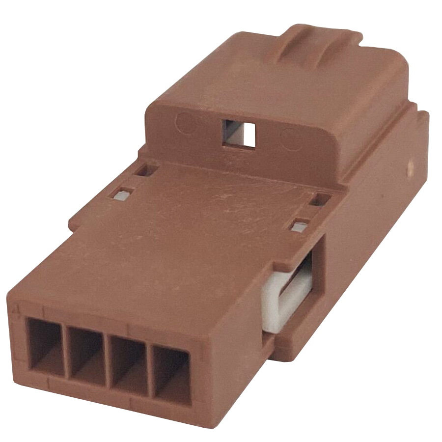 4Pin 2.54mm Male Brown Car Aftermarket Stereo Audio Connector 31068-1041