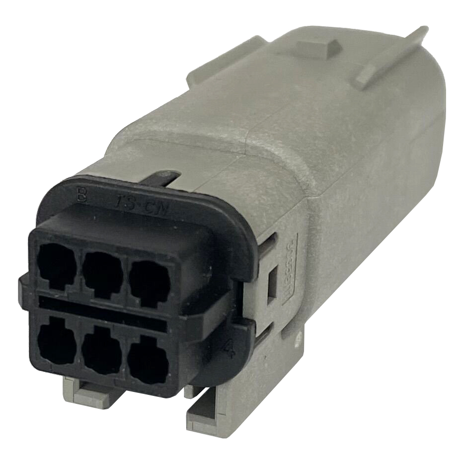 6Pin Male Light Grey Automotive MX150 Mat-Sealed Connector 33482-3602