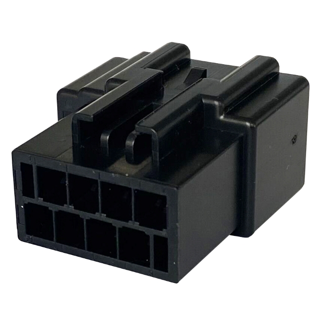 8Pos Male Black Automotive Connector EPC E-3425-001