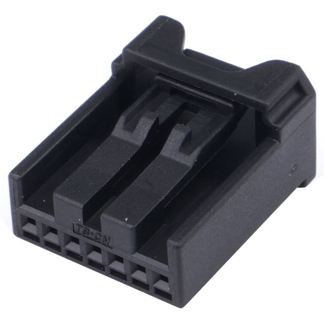 7Pin Female 2.2mm Pitch Natural Automotive connector Wiring Tyco Amp Housing