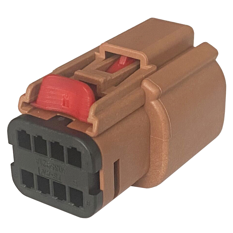 8Pin Female Brown Car Aftermarket Stereo Audio Connector 33472-0803