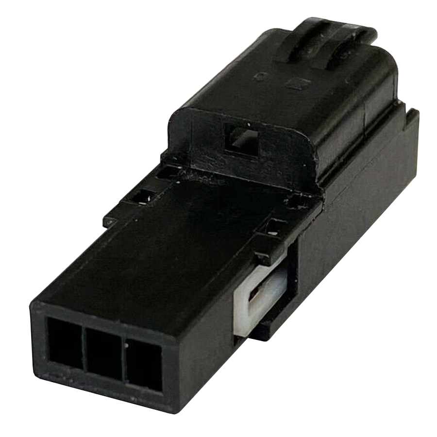 3Pin 2.54mm Male Black Car Aftermarket Stereo Audio Connector 31067-1040