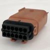 12Pin Male Brown Automotive MX150 Mat-Sealed Connector 33482-6203