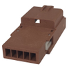 5Pin 2.54mm Male Brown Car Aftermarket Stereo Audio Connector 31072-1040