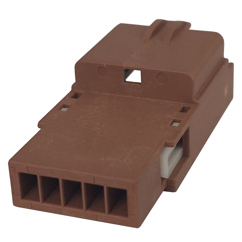 5Pin 2.54mm Male Brown Car Aftermarket Stereo Audio Connector 31072-1040