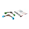 OEM TSCN Car Wiring Harness Wth 12 Pin 32Pin Green Connector for Interfaces Installtion