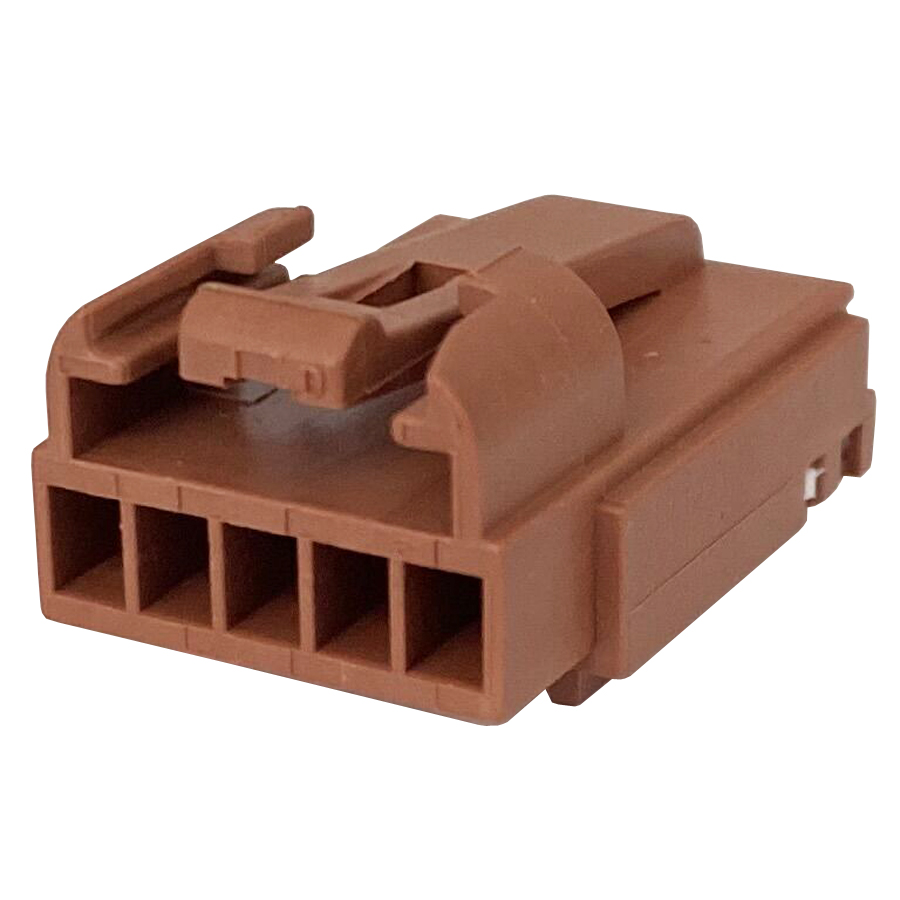 5Pin 2.54mm Female Brown Car Aftermarket Stereo Audio Connector 31072-1010