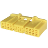 28Pin Female Yellow Car Aftermarket Stereo Audio Connector 6-2188225-5 