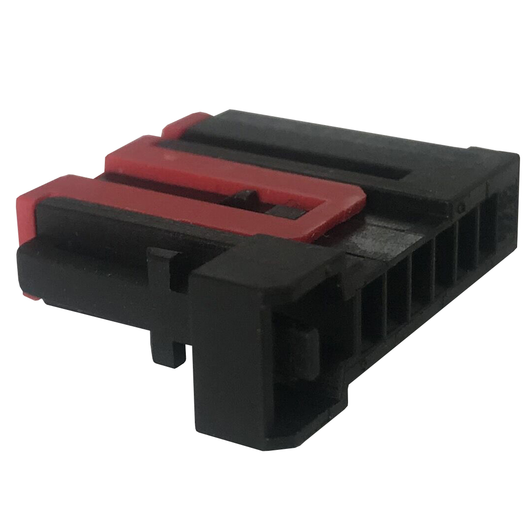 6Pin Black Wire Harness Connector with Terminals Side Latch Automotive Connector 2272431-1