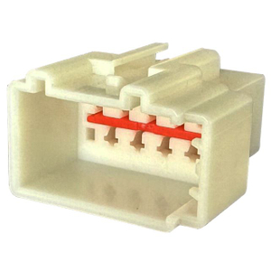 8Pos Male Natural Automotive Connector EPC E-3425-001