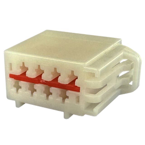 8Pos Female Natural Automotive Connector EPC E-3425-001