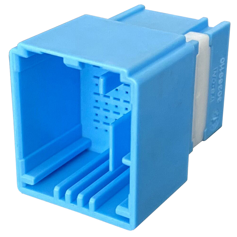 32Pin Male Blue Car Aftermarket Stereo Audio Connector 