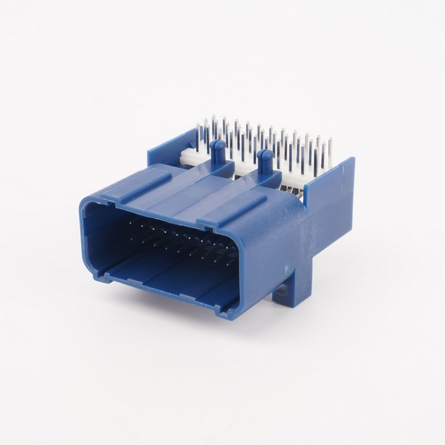  Right Angle Wire-to-Board 33 Position Fully Shrouded Tin (Sn) Through Hole Solder Sealable PCB Mount Header for Honda car