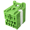12Pin Female Green Car Aftermarket Stereo Audio Connector 160026-0002