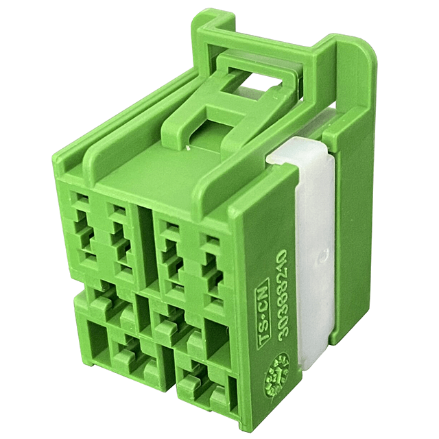 12Pin Female Green Car Aftermarket Stereo Audio Connector 160026-0002